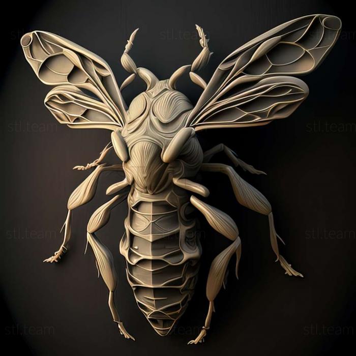 3D model Hylaeus altaicus (STL)